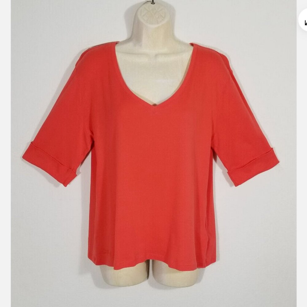 LAUREN RALPH LAUREN T-shirt Tee Top 6247E1M
